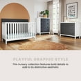 thumbnail image 7 of Child Craft Orbit 42" 4-Drawer Chest for Nursery or Bedroom, Anti-Tip Kit, Modern Style, Ebony/Matte White, 7 of 7