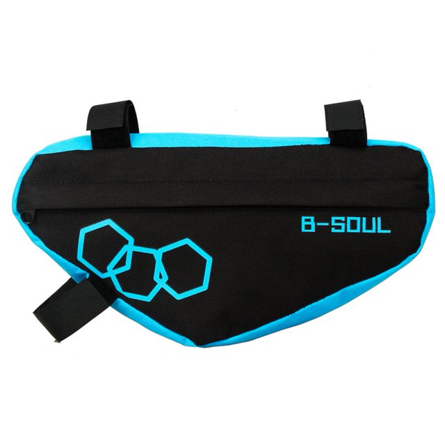 Sywqhk Bolsas impermeables para el tubo delantero del cuadro de la bicicleta del triángulo de la bicicleta (negro azul) Sywqhk Alta Calidad