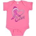 thumbnail image 3 of Inktastic Cure Breast Cancer Awareness Pink Ribbon Boys or Girls Baby Bodysuit, 3 of 5