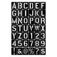 thumbnail image 1 of 42PCS Stencils Letter and Number Template Reusable Washable Alphabet Stencils Environment-friendly PP Art Craft Te, 1 of 7