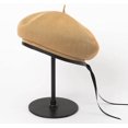 thumbnail image 4 of YooGuoGuo French Beret Hat for Women Summer Girl Berets Women's Knitted Breathable Adjustment PU Leather Painter Cap, 4 of 8