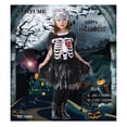 thumbnail image 1 of Vestido de esqueleto de arcoíris para niña, disfraz de calavera colorida para niño, disfraz de punk rock divertido para niño, ropa elegante para carnaval, 1 of 1