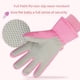 thumbnail image 4 of Guantes de invierno para niños, niñas, para jugar en la nieve, impermeables, cálidos, con forro polar grueso, para niños, estudiantes, ciclismo, guantes de esquí a prueba de frío, 4 of 6
