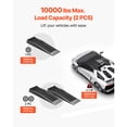 thumbnail image 3 of KFFKFF Car Ramps, Set of 2 with 20,000 lbs Capacity, 2.56-inch Lift, Portable Low-Profile Design for Garage Maintenance and Oil Changes, Durable for Low-Chassis Vehicles and Jack Support, 3 of 9