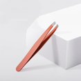 thumbnail image 2 of Stainless Steel Slant Tip Tweezer - Precision Eyebrow Slant Tweezers For Hair Removal And Personal Grooming Tools, 2 of 3