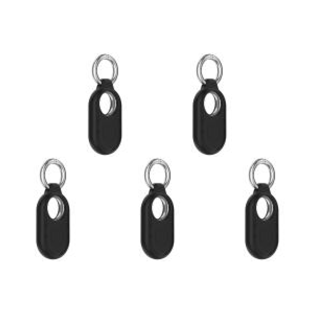 Funda Silicona Antigolpes Con Llavero para SmartTag 2 () Negra