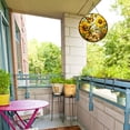thumbnail image 4 of Christmas Savings Clearance! FELTREE Hanging Wreath, Colorful Circular Wall Decoration, Window Decoration, Festival Decorations, 16 * 16* 0.4cm, 4 of 4