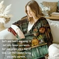 thumbnail image 5 of Rustic Kitchen Blanket Gifts for Women, Vintage Farmhouse Flannel Blanket, Soft Warm Lightweight Throw Blankets for Country Living Bed Couch Home Travel Decor 50" x 60", 5 of 6