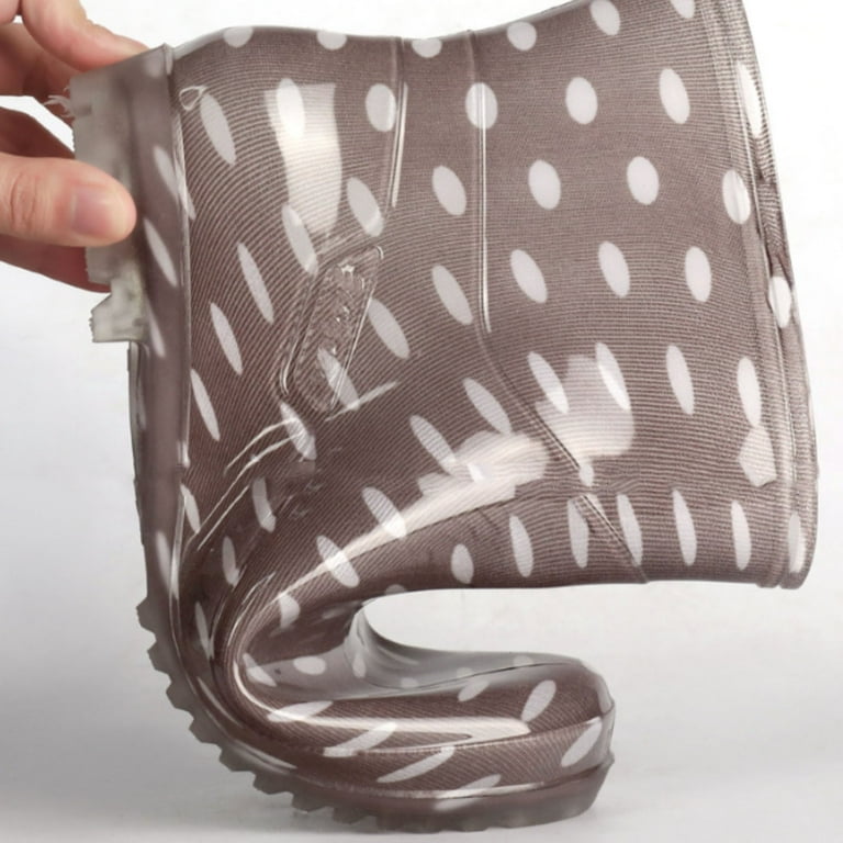 Top Rubber Gumboots for Boots Water Women Steel Toe Boots Women on