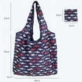 thumbnail image 6 of Gifts for Women Reusable Grocery Bags Foldable Shopping Totes Cute Holiday Bags with Handles Large Cloth Gift Bags Cute Groceries Bags Bulk Heavy Duty, 6 of 10