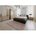thumbnail image 5 of Ahgly Company Machine Washable Indoor Rectangle Industrial Modern Rosy Pink Area Rugs, 6' x 9', 5 of 7