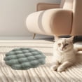thumbnail image 4 of Washable Round Pet Mat 30x30cm, Plush Rabbit Cushion, Warm Soft Bed for Dogs and Cats, Comfortable Pet Supplies, Durable Non-Slip Design, Easy to Clean, Perfect for Home Use and Travel, 4 of 6