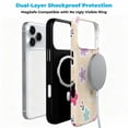 thumbnail image 3 of SKLYDDI Cute Aesthetic Floral Case for iPhone 14 Pro, Compatible with MagSafe, 3 of 7