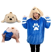 Sharewood Forest Friends Snugible Dougie the Dog | Blanket Hoodie  Pillow