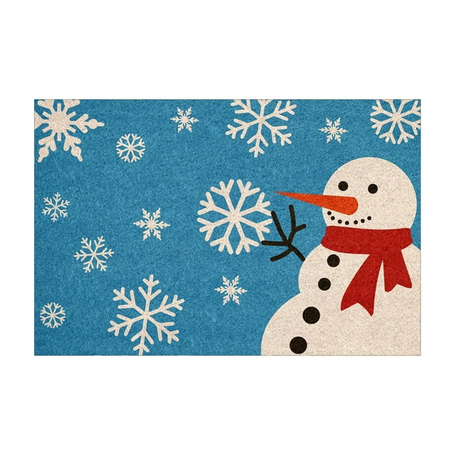 Felpudo Navideño Merry Everything Merry Christmas Felpudo Navideño Con Nieve Felpudo Para La Puerta Principal Felpudos Para Exteriores Felpudo Divertido Felpudo De Bienvenida Felpudo Divertido Felpu