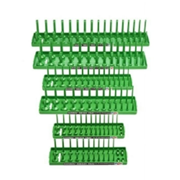 Hansen Global HNE92001 Socket Tray, Green - Pack of 6