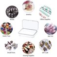 thumbnail image 4 of Contenedores de almacenamiento de plástico YONGSHENG 12 piezas caja rectangular transparente, 4 of 5
