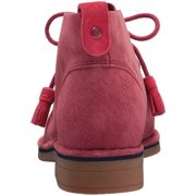 Hush Puppies Women's Cyra Catelyn Boot, Dark Red Suede, 6.5 M US