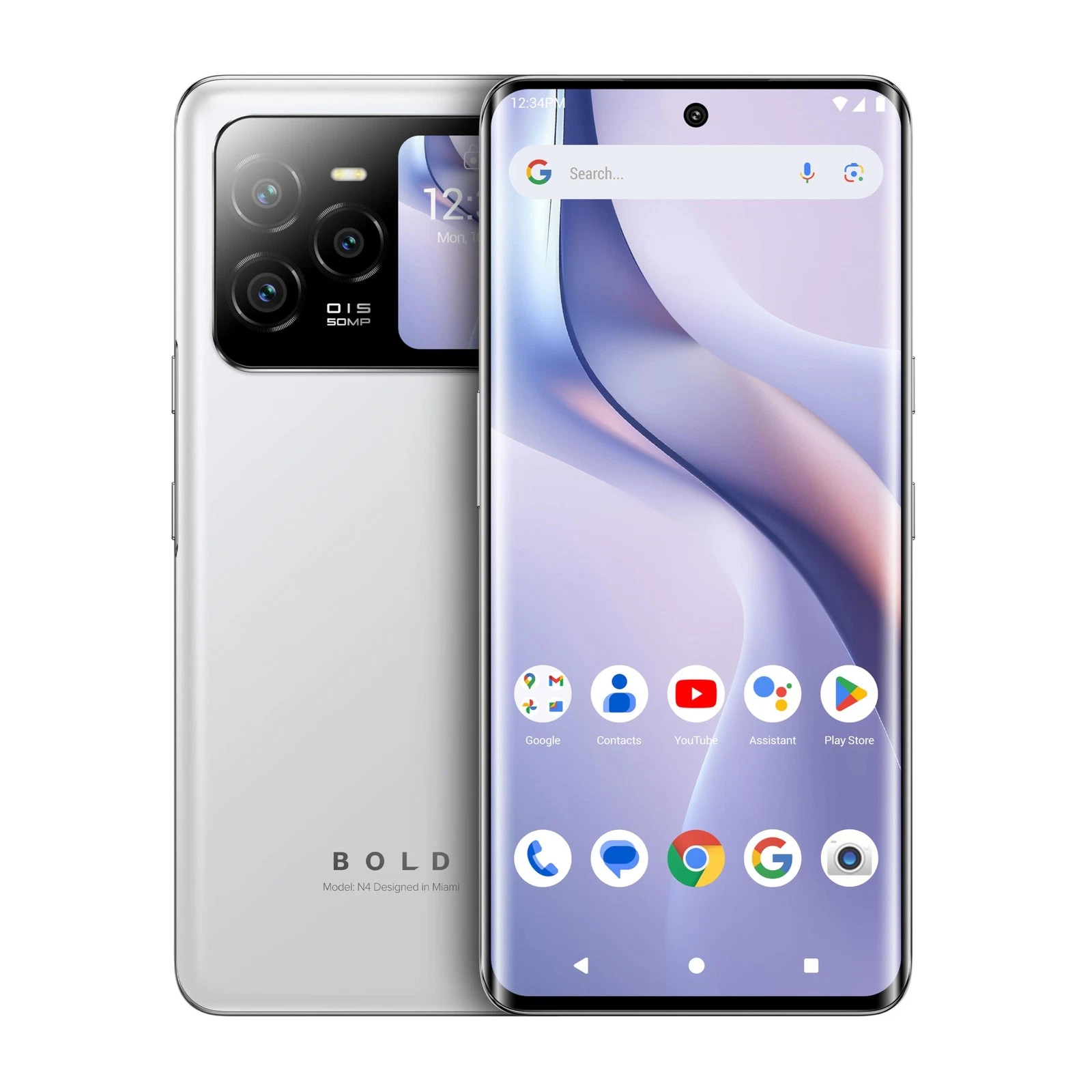 BLU Bold N4 5G |Unlocked | 6.78? Curved Display |50MP + 16MP Selfie | 512/8GB I