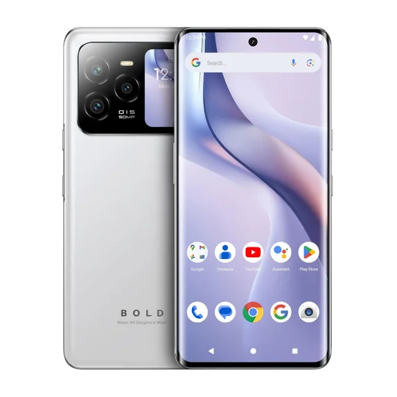 Restored BLU Bold N4 5G |Unlocked | 6.78? Curved Display |50MP + 16MP Selfie | 512/8GB I