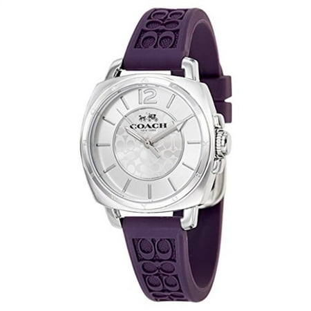 Coach Women's Purple Strap Signature Mini Boyfriend Watch 14502091