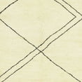 thumbnail image 1 of Ahgly Company Indoor Square Abstract Khaki Gold Solid Area Rugs, 3' Square, 1 of 6