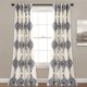 thumbnail image 1 of Juego de cortinas para ventanas oscurecedoras Medallion Room 52x84 Keya Half Moon 16T001643, 1 of 2