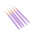 thumbnail image 5 of Unique Bargains 1 Set Fine Nail Art Brushes Kit for Nail Design Purple, 5 of 6