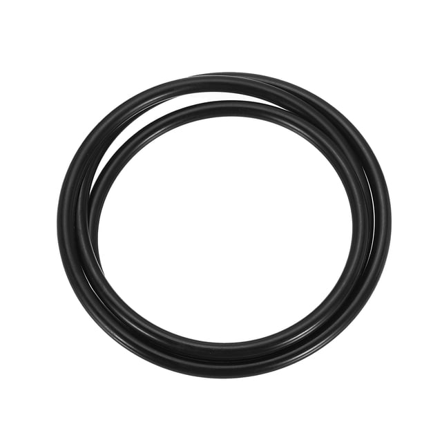 Paquete de 2 anillos en O de nitrilo AS-262 70 Durometer 7" ID, 7-1/4" OD, 1/8" Ancho