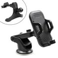 thumbnail image 1 of QualitChoice 3 in 1 Car Phone Holder Universal Phone Holder 360 Degree Rotation with Suction Cup Car Phone Mount for Car Dashboard, 1 of 6