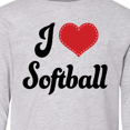 thumbnail image 4 of Inktastic Softball Sports Gift for Girls Long Sleeve Youth T-Shirt, 4 of 5