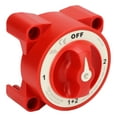 thumbnail image 4 of Interruptor de apaguado de rv, Pernos de Cobre con Estamgado ABS Interruptor de Desconexión de Batería de Plástico para Yate Marino Para Botes Marinos, 4 of 7
