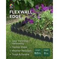 thumbnail image 2 of Borde para jardín DAIM FlexWall Edge 15 cm x 5 m negro, 2 of 7