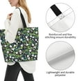 thumbnail image 3 of Cauagu Fun Panda Playing With Bamboo Leaves Print Women Large Capacity Tote Bag - Casual Shoulder Bag Fashion Handbag Shopping Bag Daily Bag Hobo Bags for Travel Work and Shopping, 3 of 8