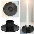 thumbnail image 4 of Candelabro de Pilar Nórdico Candelabros de Mesa para Fiesta , negro pequeño, 4 of 8