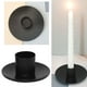 thumbnail image 4 of Candelabro de Pilar Nórdico Candelabros de Mesa para Fiesta , negro pequeño, 4 of 8