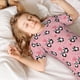 thumbnail image 5 of Balery Valentine'S Day Panda Conjunto de Pijama Infantil de Manga Corta con Estampado – Ropa de Dormir de Algodón Suave-Medium, 5 of 6