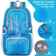 thumbnail image 4 of Mochila ZOMAKE Ligera Plegable 35L Resistente al Agua, 4 of 6