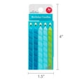 thumbnail image 5 of Multicolor Spiral Birthday Candles, 10 Pieces, by Way To Celebrate, 5 of 6