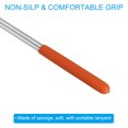 thumbnail image 3 of Unique Bargains 3.9ft Telescopic Handheld Flagpoles Tour Guide Flag Pole with Clips for Teaching Orange, 2 Pack, 3 of 7