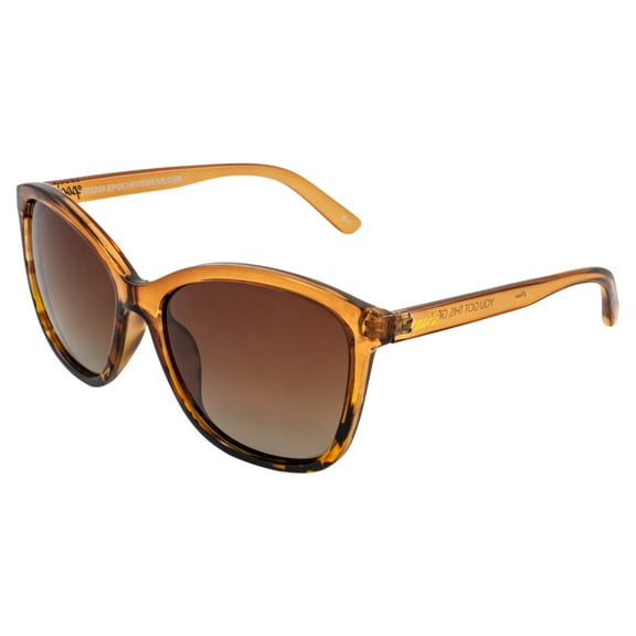 Epoch Eyewear Elizabeth Sunglasses for Women Tortoise/Brown Frame w/ Brown Gradient Polarized Lens