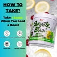 thumbnail image 6 of Psycho Pharma Infinite Brain, Plato's Lemon Punch (30 Servings), 6 of 6
