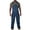 Dark Blue, variant on Men's Denim Bib Overall, Mens Relaxed Fit Overall Midweight Workwear with Adjustable Straps and Convenient Tool Pockets Black 12(XXXL)