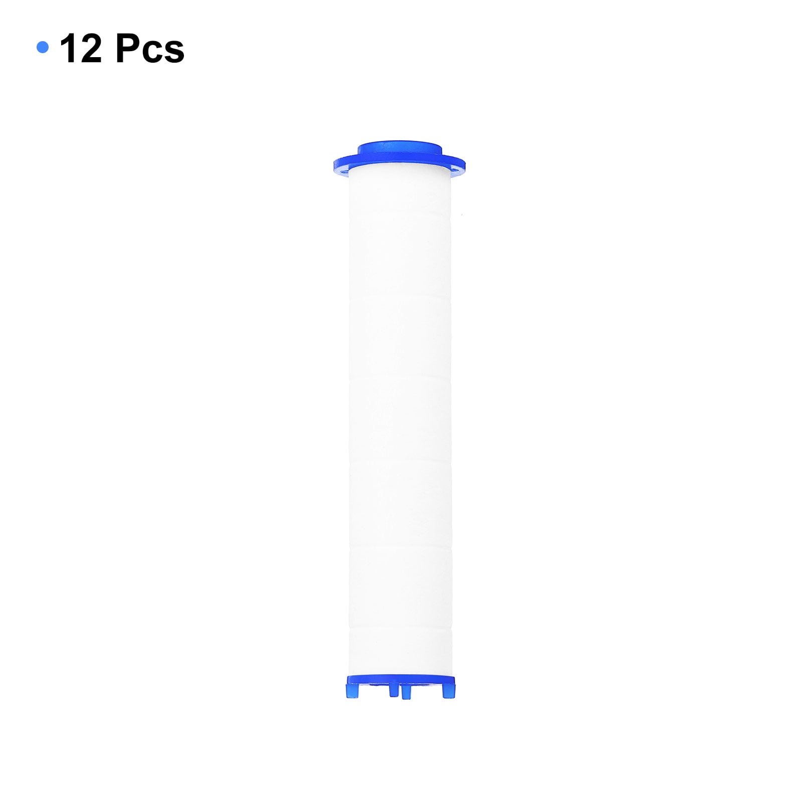 Unique Bargains 12Pcs PP Cotton Replacement High-Pressure Shower Jet Sets 3.94"