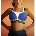 thumbnail image 6 of Panache Boundless Racerback Non-Wire Sports Bra (7341B),36HH,Blue, 6 of 7