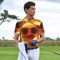 thumbnail image 3 of Fotbe Sunglasses Yellow Duck Camiseta Polo de Golf para Hombre con Estampado – Camisa Deportiva Transpirable con Cuello Abotonado-4X-Large, 3 of 6