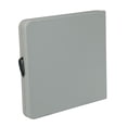 thumbnail image 4 of 5 foot Light Gray Resin Multi Purpose Center Fold Table with Wheels, 4 of 4