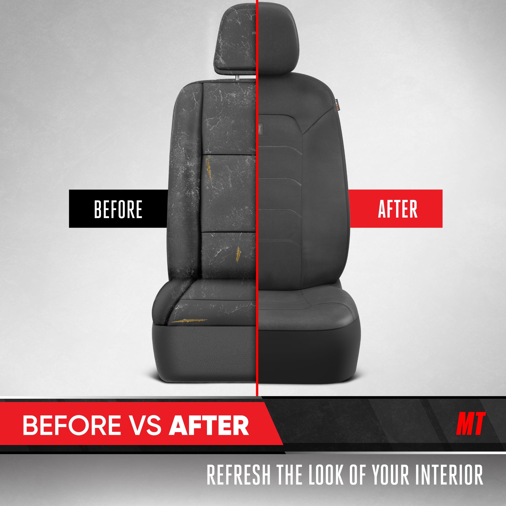 Neoprene Advantage Waterproof Seat Covers - Truck, Van & SUV Seat Covers for Cars, Universal Fit for Car Seats, Black