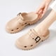thumbnail image 3 of 2024 nuevos tacones zuecos para mujer EVA sandalias caladas zapatos de calle chanclas ocio plataforma tacones cuadrados zapatillas modernas, 3 of 6