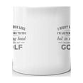thumbnail image 3 of I'm Driving My GOLF Coffee Tea Ceramic Mug Office Work Cup Gift 11oz, 3 of 3